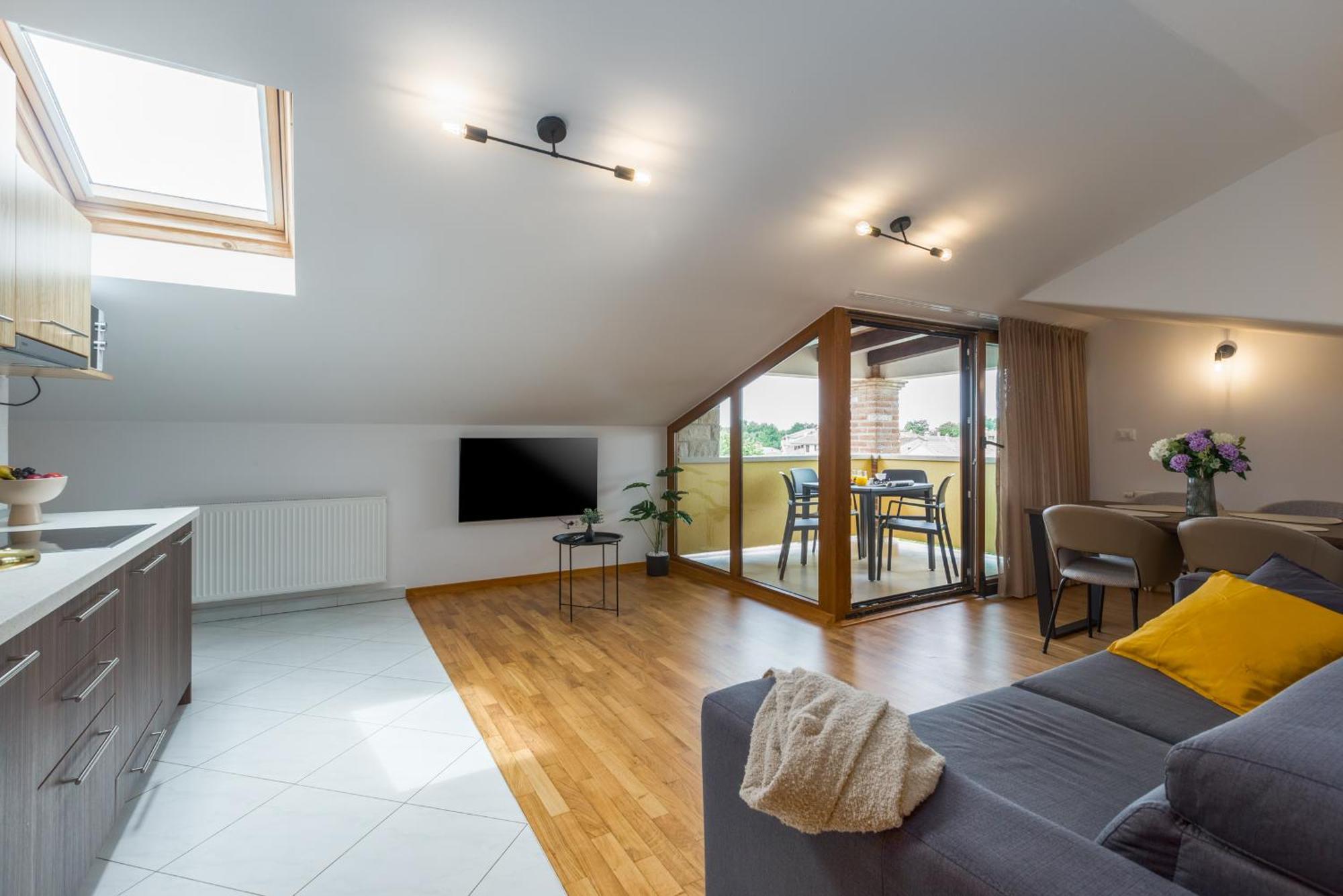 Apartments Bellissima Funtana Eksteriør billede